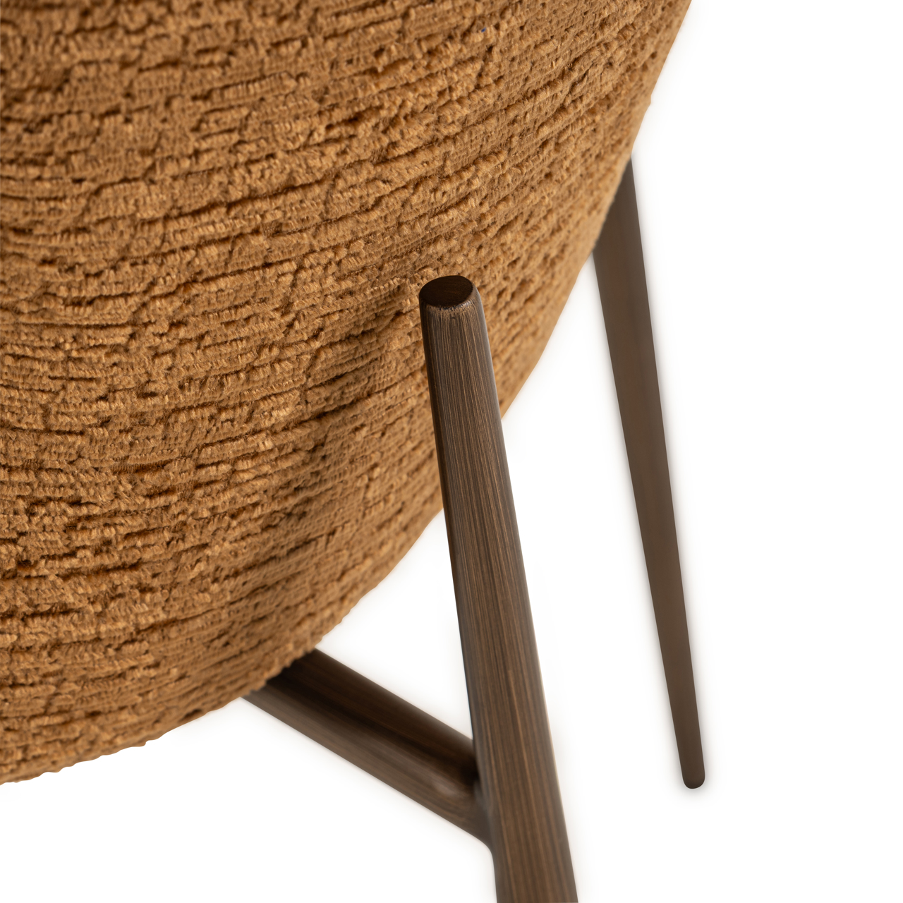 Richmond Interiors Eetkamerstoel Odarby cognac fusion (Set of 2)