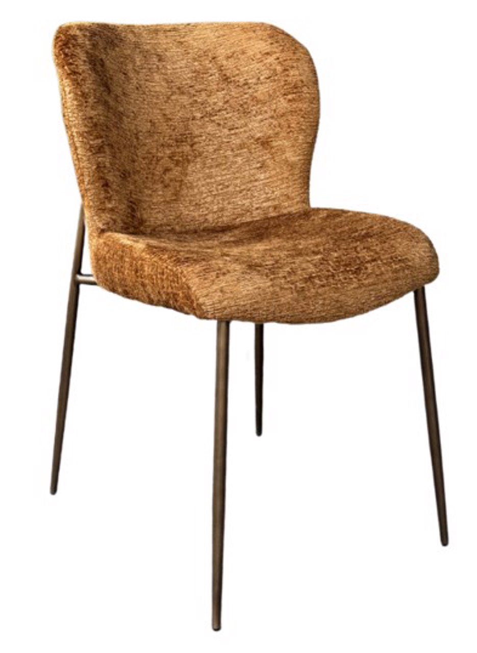 Richmond Interiors Eetkamerstoel Odarby cognac fusion (Set of 2)