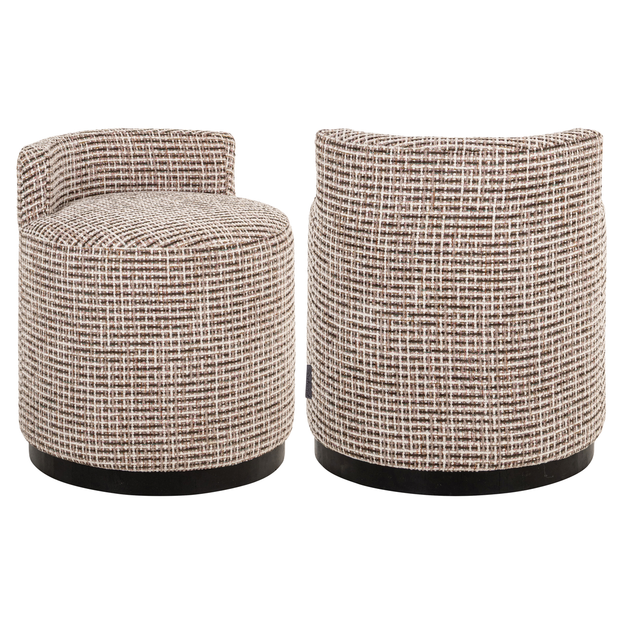 Richmond Interiors Eetkamerstoel Odette customized 55Ø fire retardant