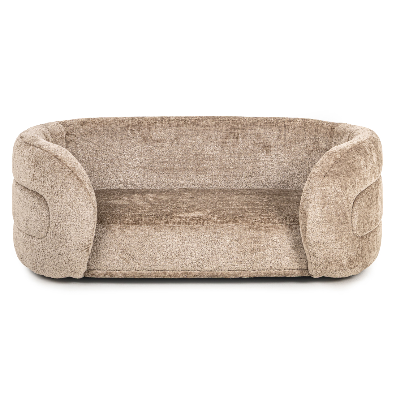 Richmond Interiors Hondenbed Bingo taupe chenille