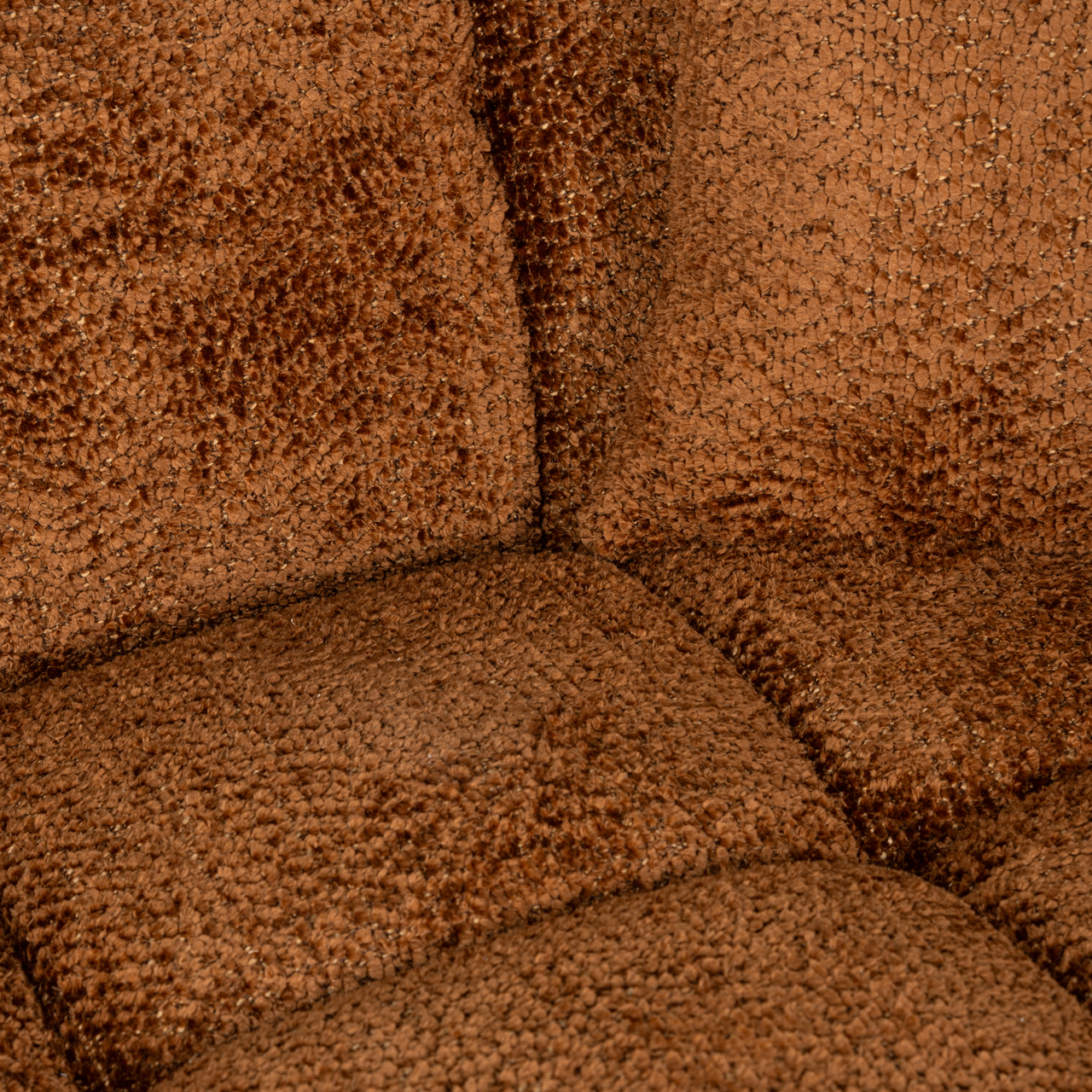 Richmond Interiors Bank Cube lovely cinnamon 3-seater + lounge right