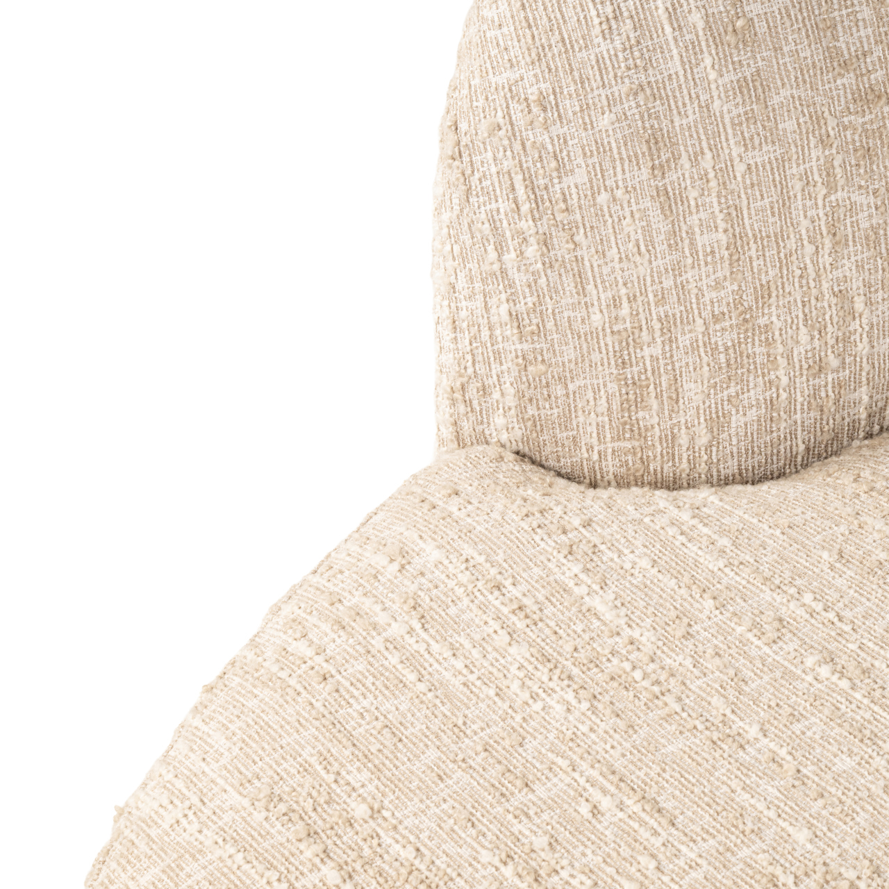 Richmond Interiors Bank Pandora beige angora lounge left