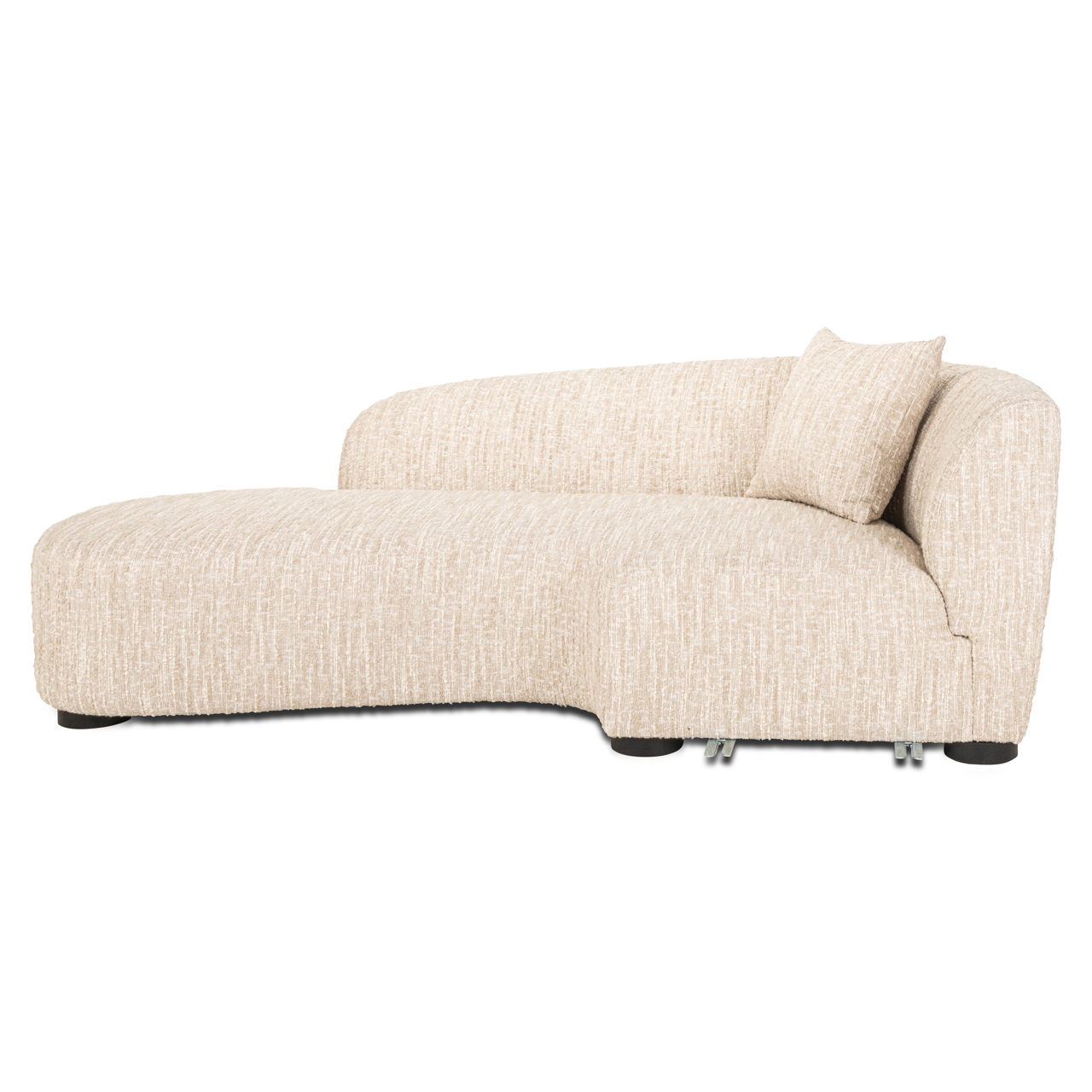Richmond Interiors Bank Pandora beige angora lounge left