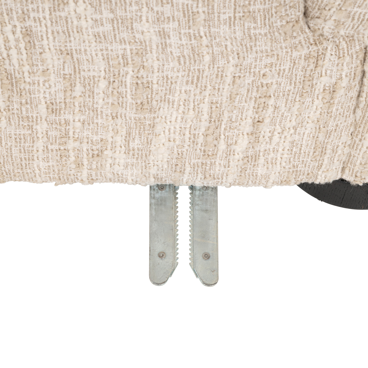 Richmond Interiors Bank Pandora beige angora lounge left