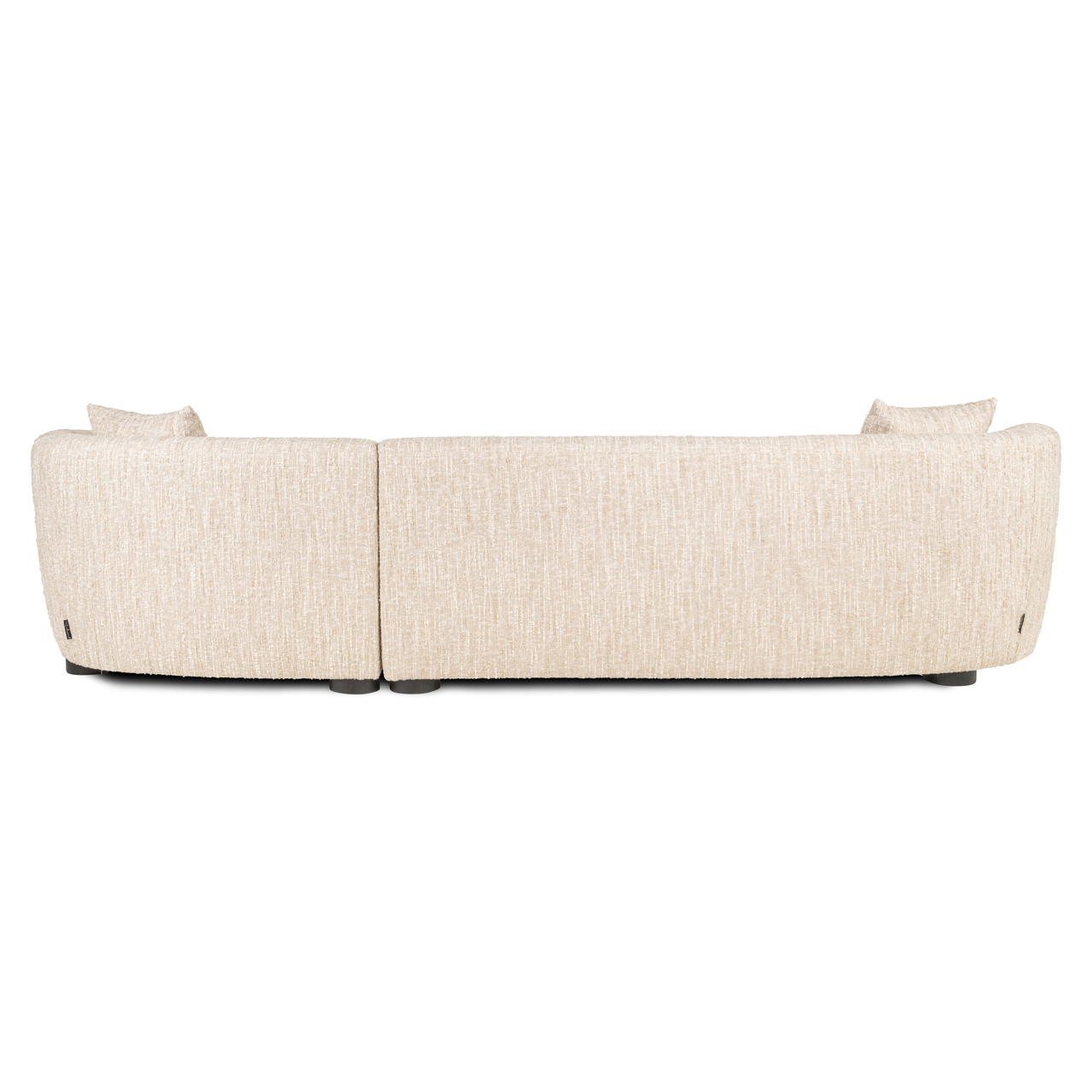 Richmond Interiors Bank Pandora beige angora lounge right