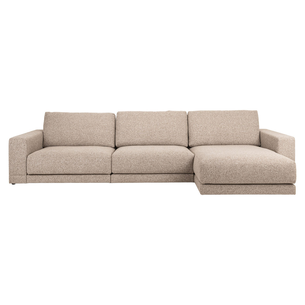 Richmond Interiors Bank Trentino cayenne brown 3,5-seater + lounge left or right