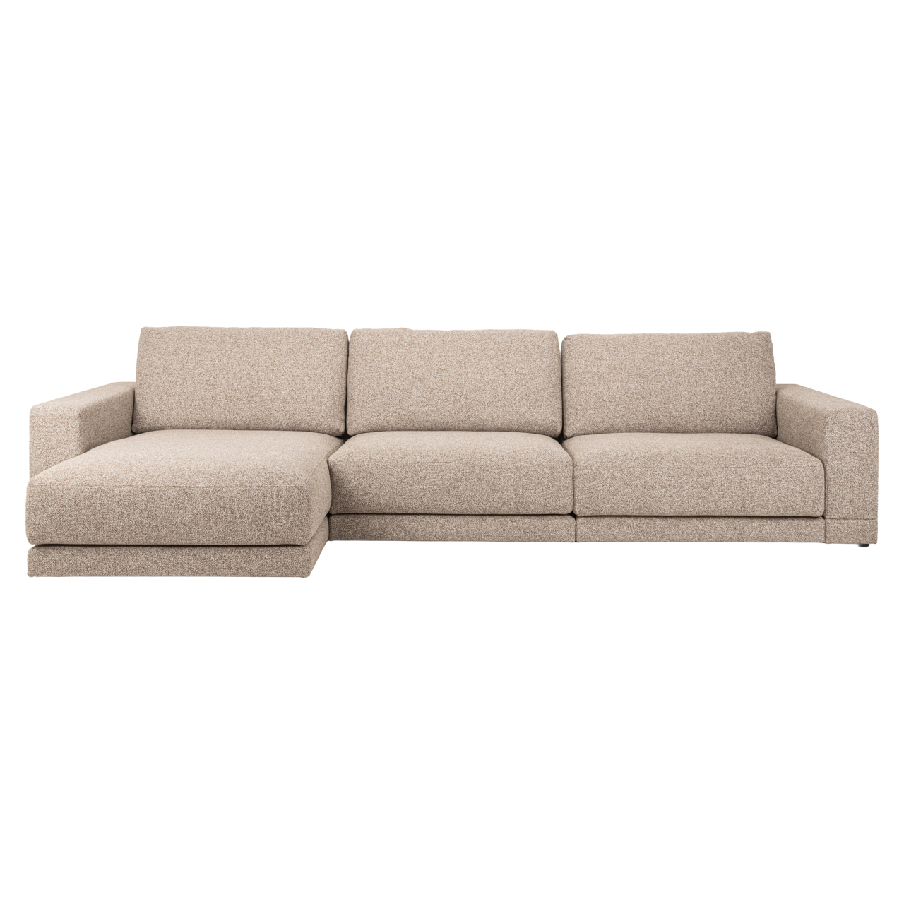Richmond Interiors Bank Trentino cayenne brown 3,5-seater + lounge left or right