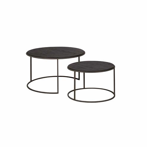 Tower Living Spello Bijzettafel set rond vanaf 58 cm