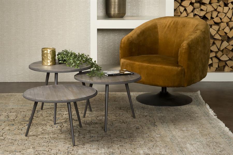 Tower Living Turi Bijzettafel set 55 cm
