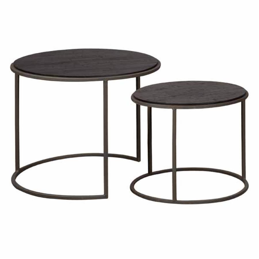 Tower Living Spello Bijzettafel set rond vanaf 45 cm