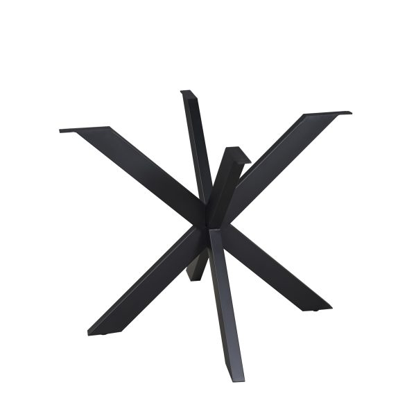 Starfurn Matrixpoot Rond Zwart 140 cm Koker 4x8 cm