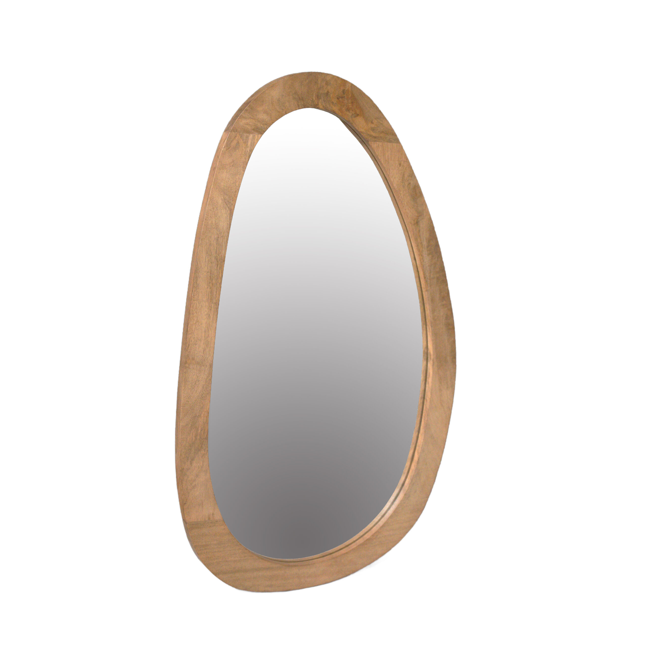 Starfurn Organische spiegel Lou Naturel Mangohout 70 cm