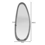 Starfurn Organische spiegel Lou Naturel Mangohout 180 cm
