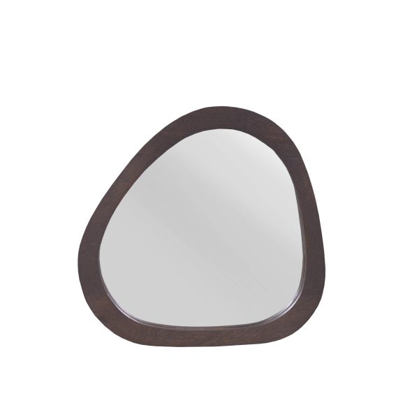 Starfurn Organische spiegel Lou Bruin Mangohout 43 cm