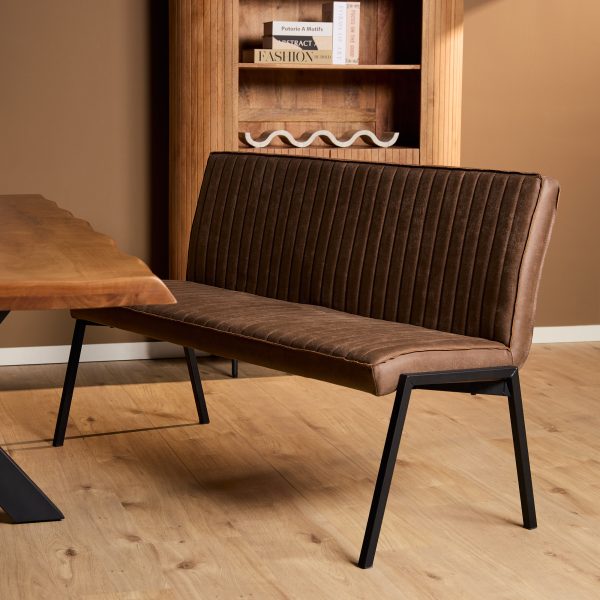 Starfurn Eetkamerbank Tivoli Bruin 155 cm