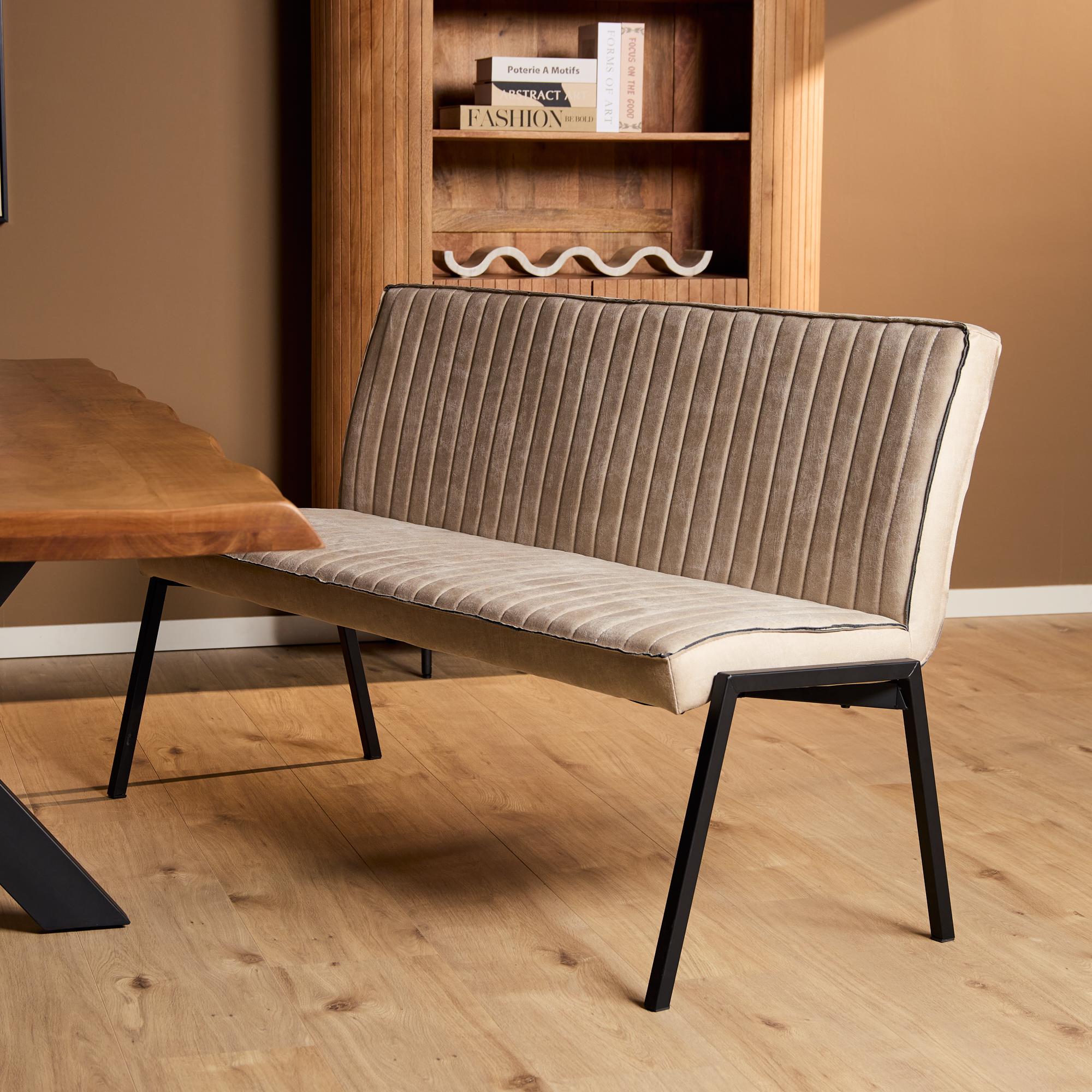 Starfurn Eetkamerbank Tivoli Beige 155 cm