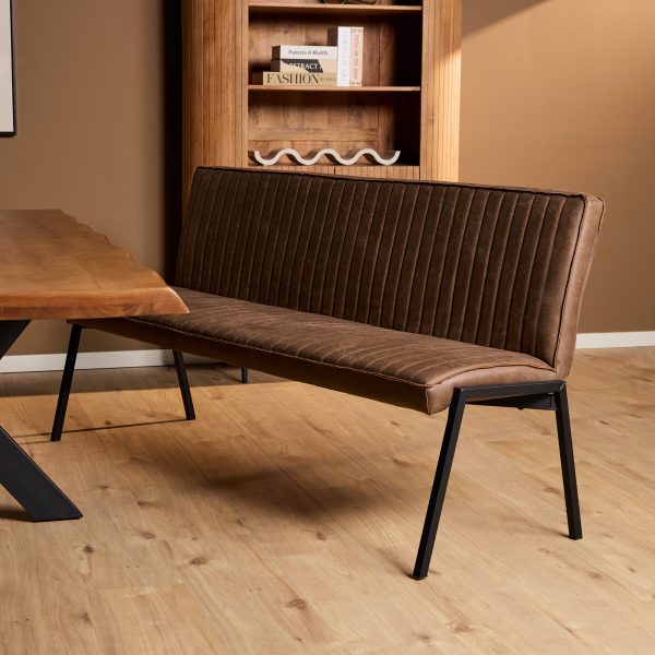 Starfurn Eetkamerbank Tivoli Bruin 185 cm
