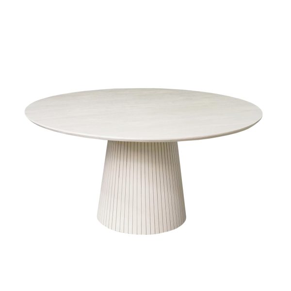 Starfurn Ronde eettafel Solana Zand Mangohout 130 cm
