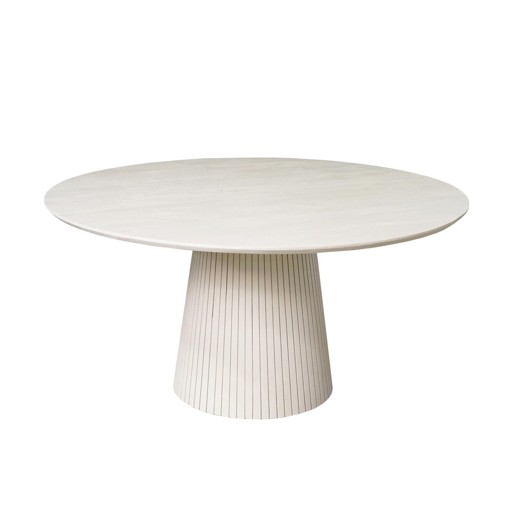 Starfurn Ronde eettafel Solana Zand Mangohout 130 cm