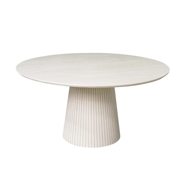 Starfurn Ronde eettafel Solana  Zand Mangohout 150 cm