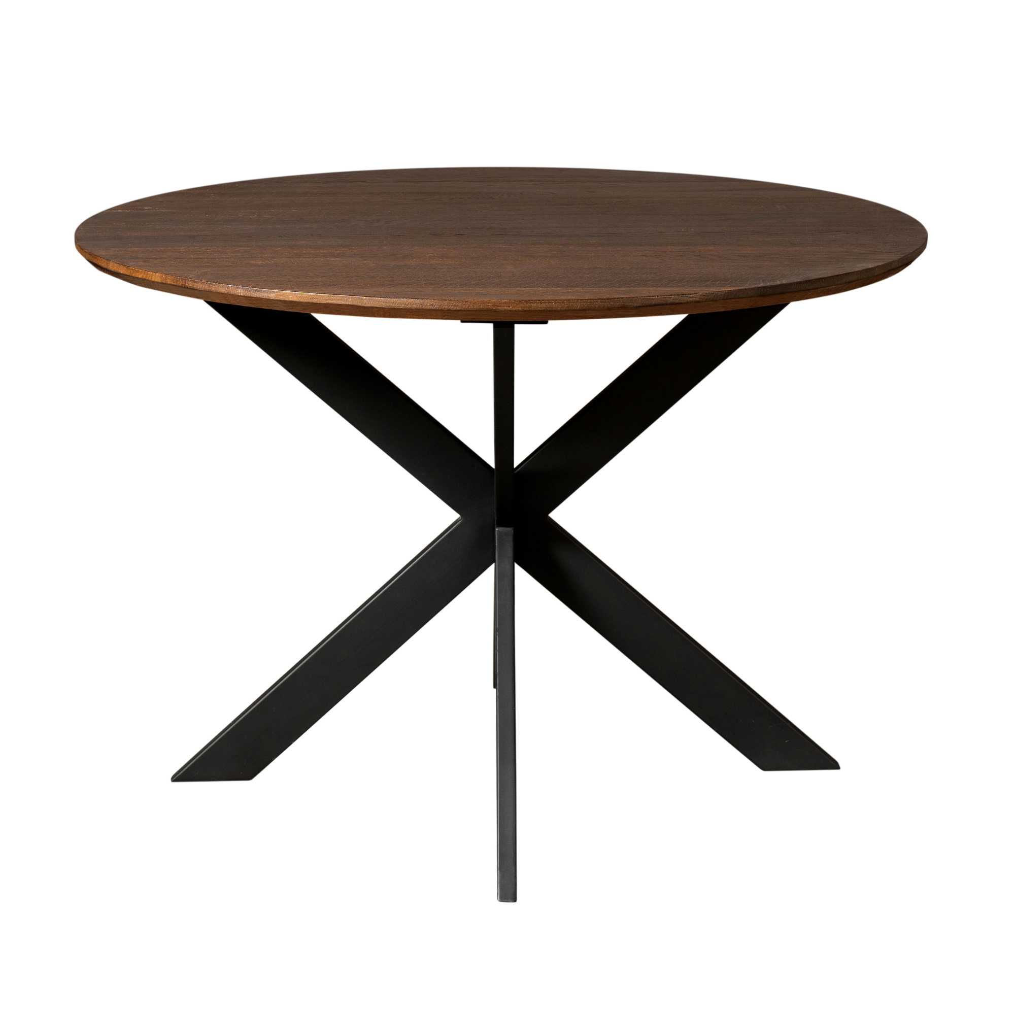 Starfurn Ronde eettafel Ferris Bruin Eikenhout 130 cm