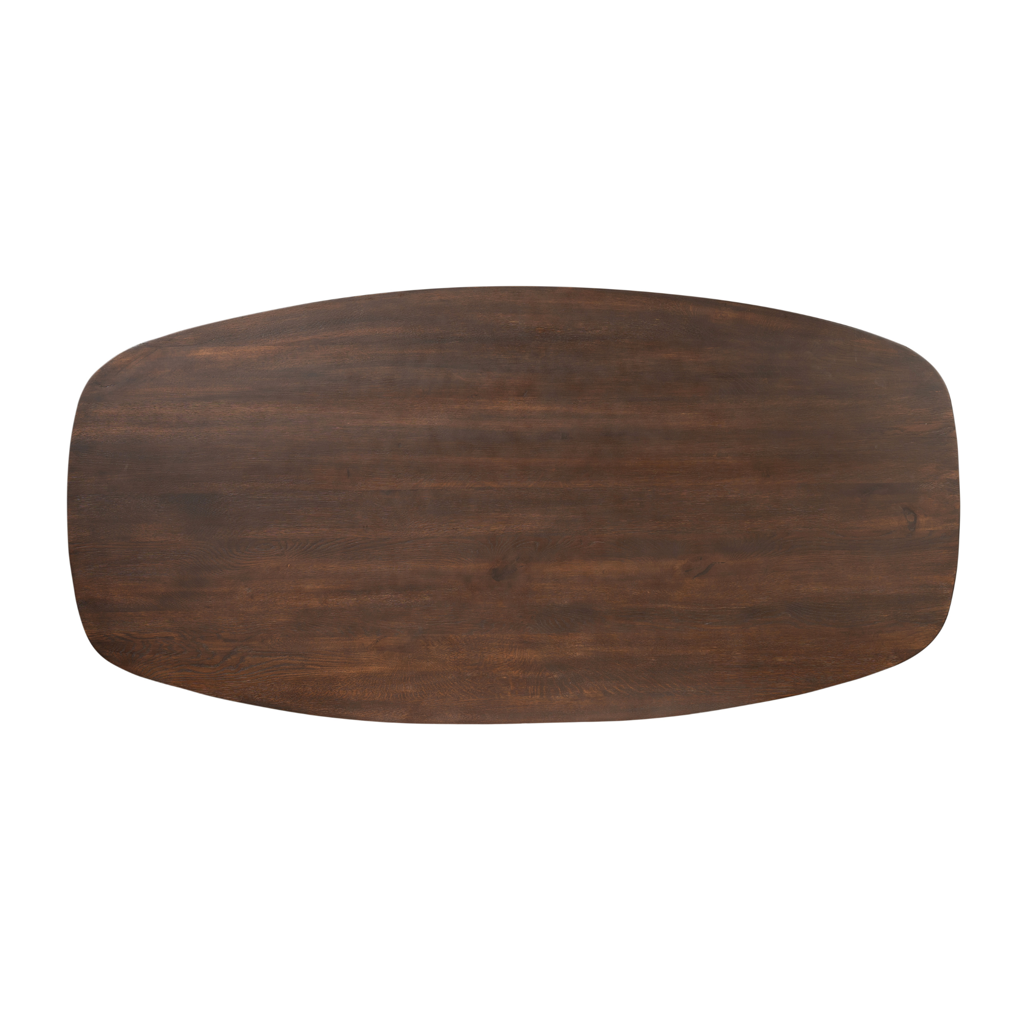Starfurn Deens ovale eettafel Ferris Bruin Eikenhout 280 cm
