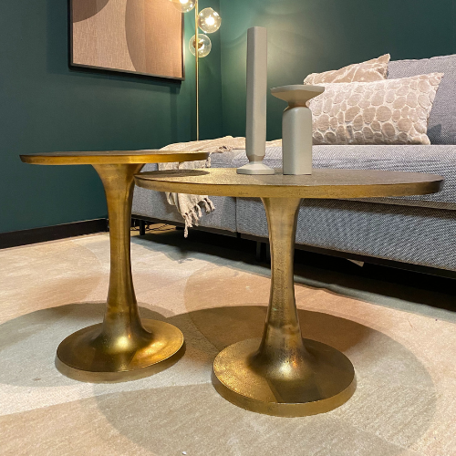 Starfurn Salontafel Amara Goud Aluminium 45 cm