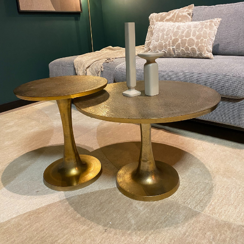 Starfurn Salontafel Amara Goud Aluminium 65 cm