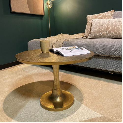 Starfurn Salontafel Amara Goud Aluminium 65 cm