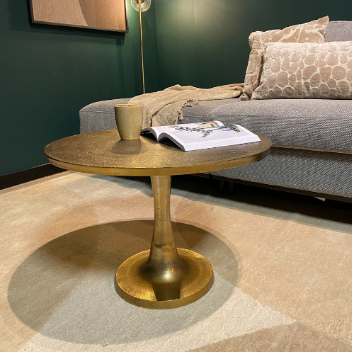 Starfurn Salontafel Amara Goud Aluminium 65 cm