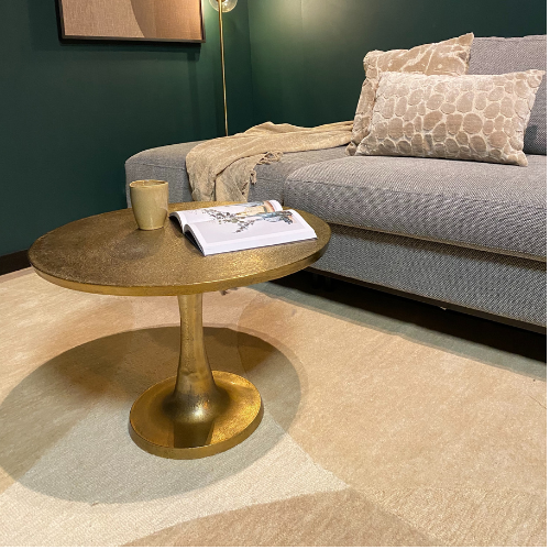 Starfurn Salontafel Amara Goud Aluminium 65 cm