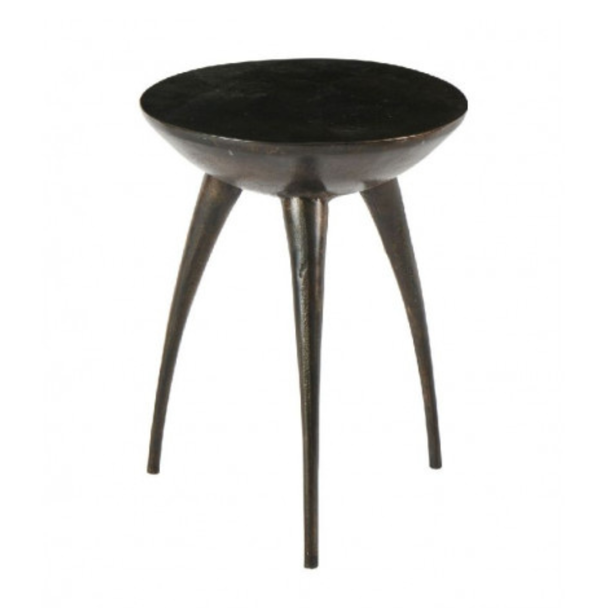 Starfurn Ronde salontafel Elze Zwart Aluminium 38 cm