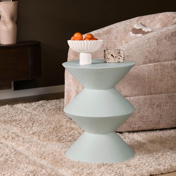 Starfurn Bijzettafel Abel Groen Mangohout 33 cm