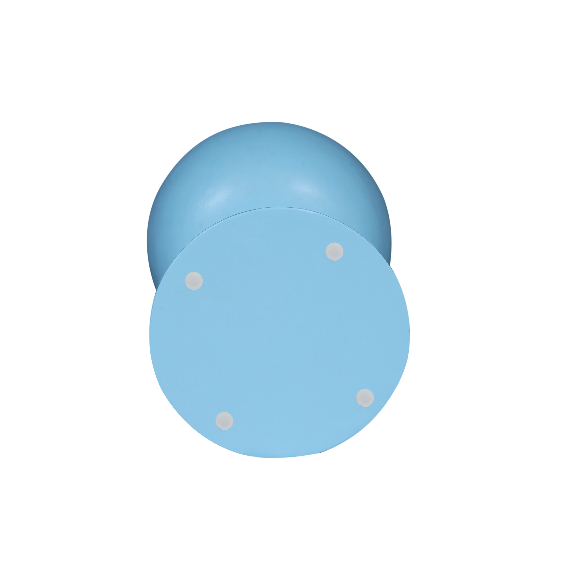 Starfurn Bijzettafel Owen Blauw Mangohout 30 cm