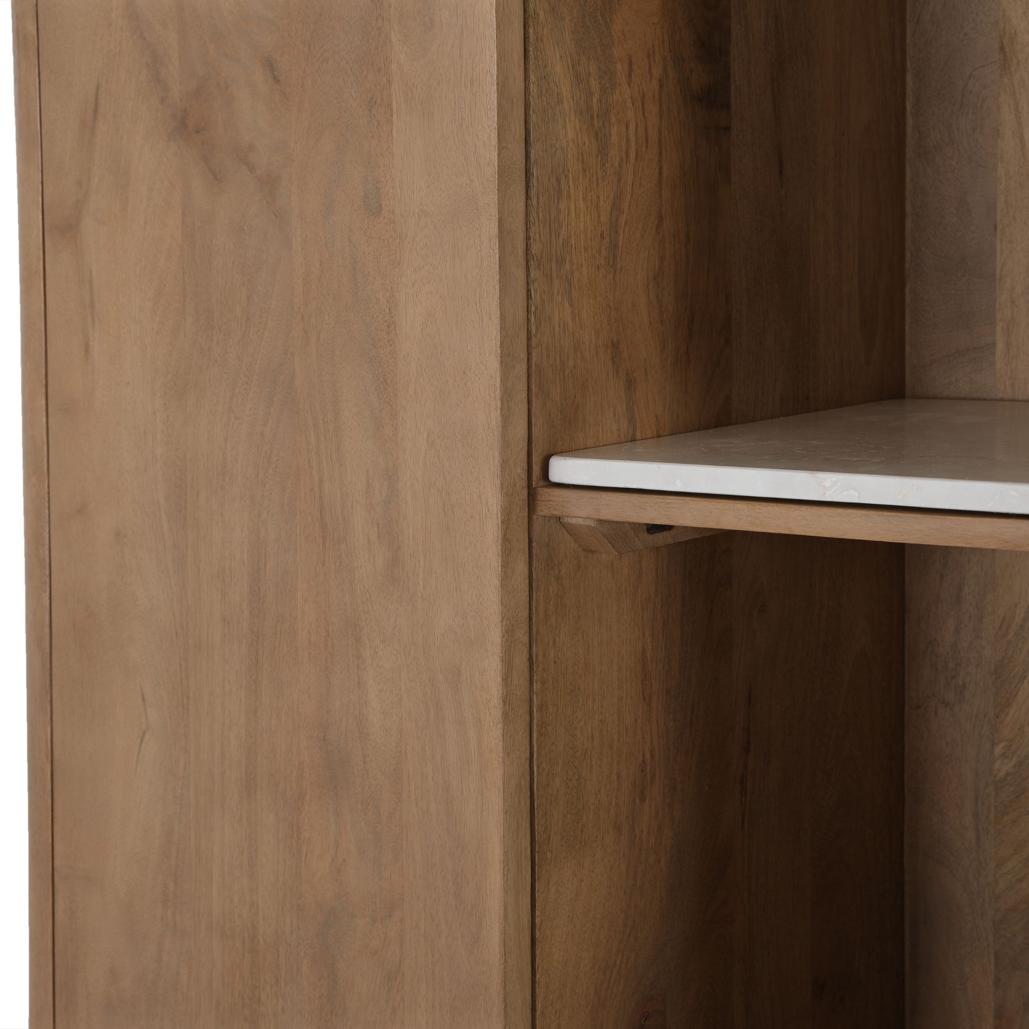 Starfurn Inglegplank Vakkenkast Dallas Beige Marmer Set van 2