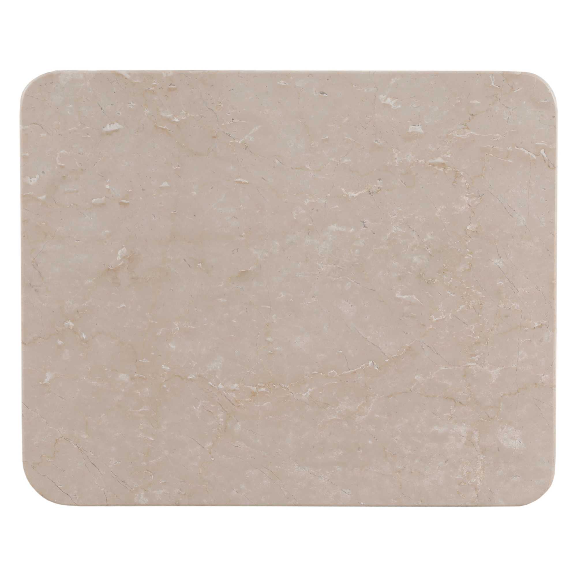 Starfurn Inglegplank Vakkenkast Dallas Beige Marmer Set van 2