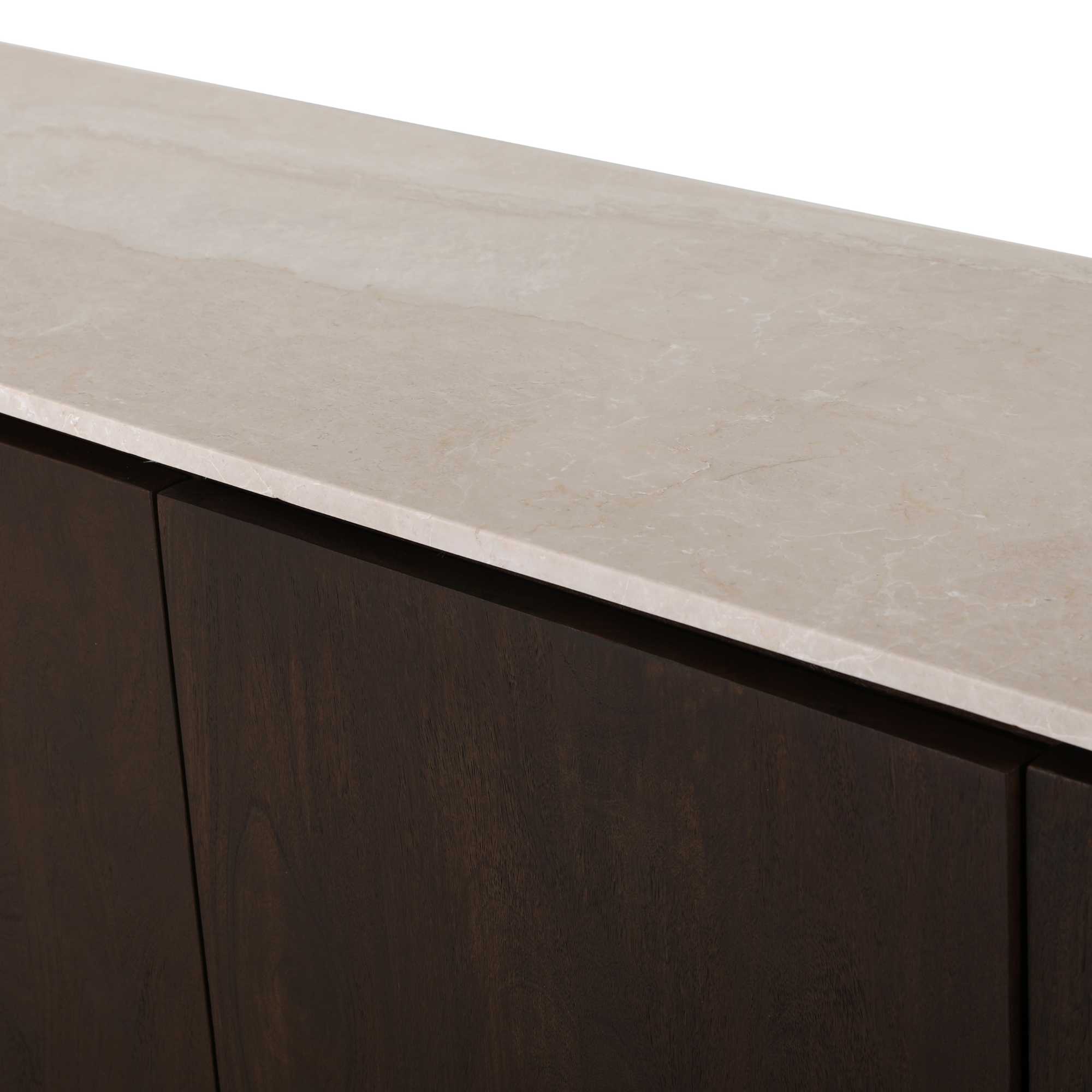 Starfurn Bovenblad Tv meubel Dallas Beige Marmer 210 cm