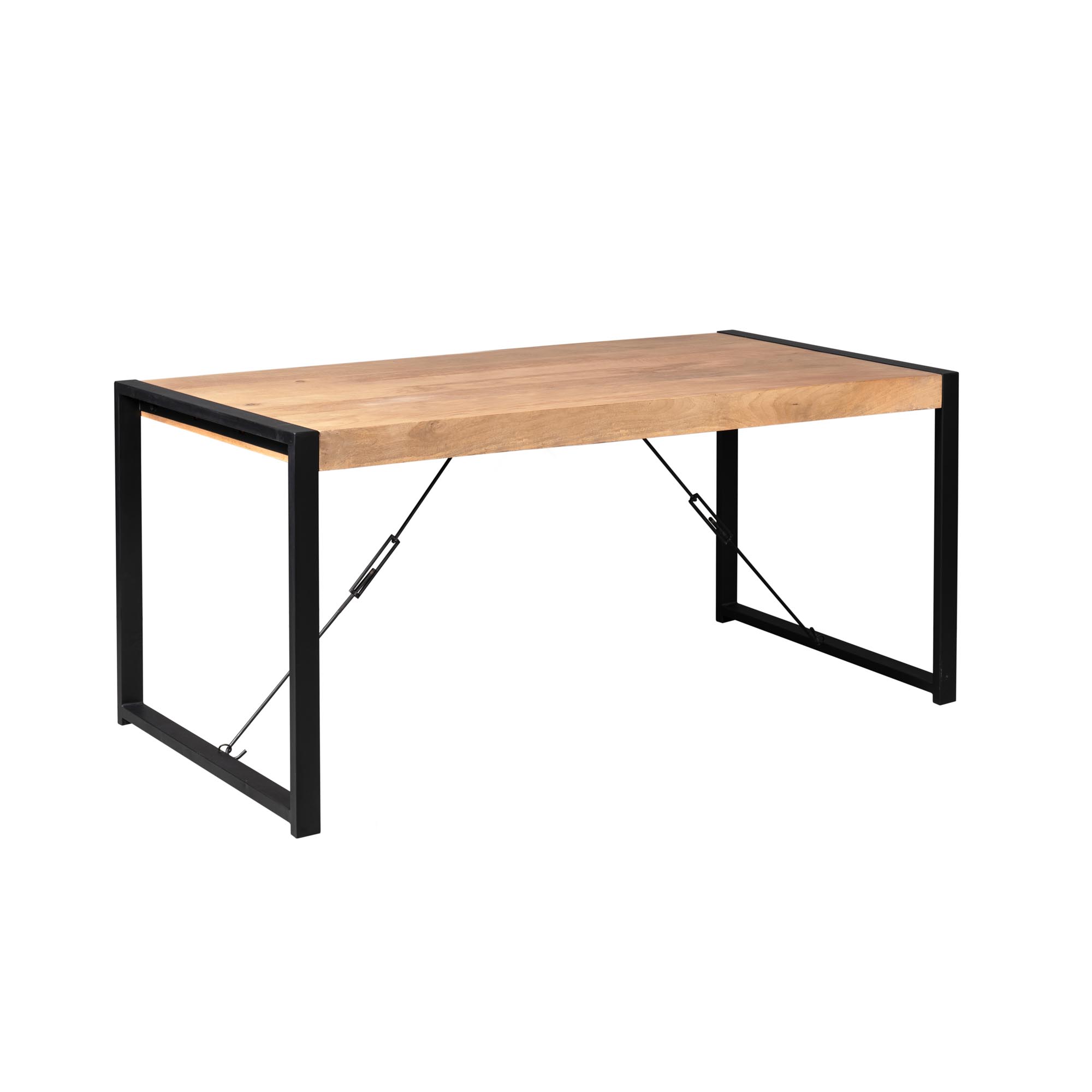 Starfurn Rechthoekige eettafel Britt Naturel Mangohout 180 cm
