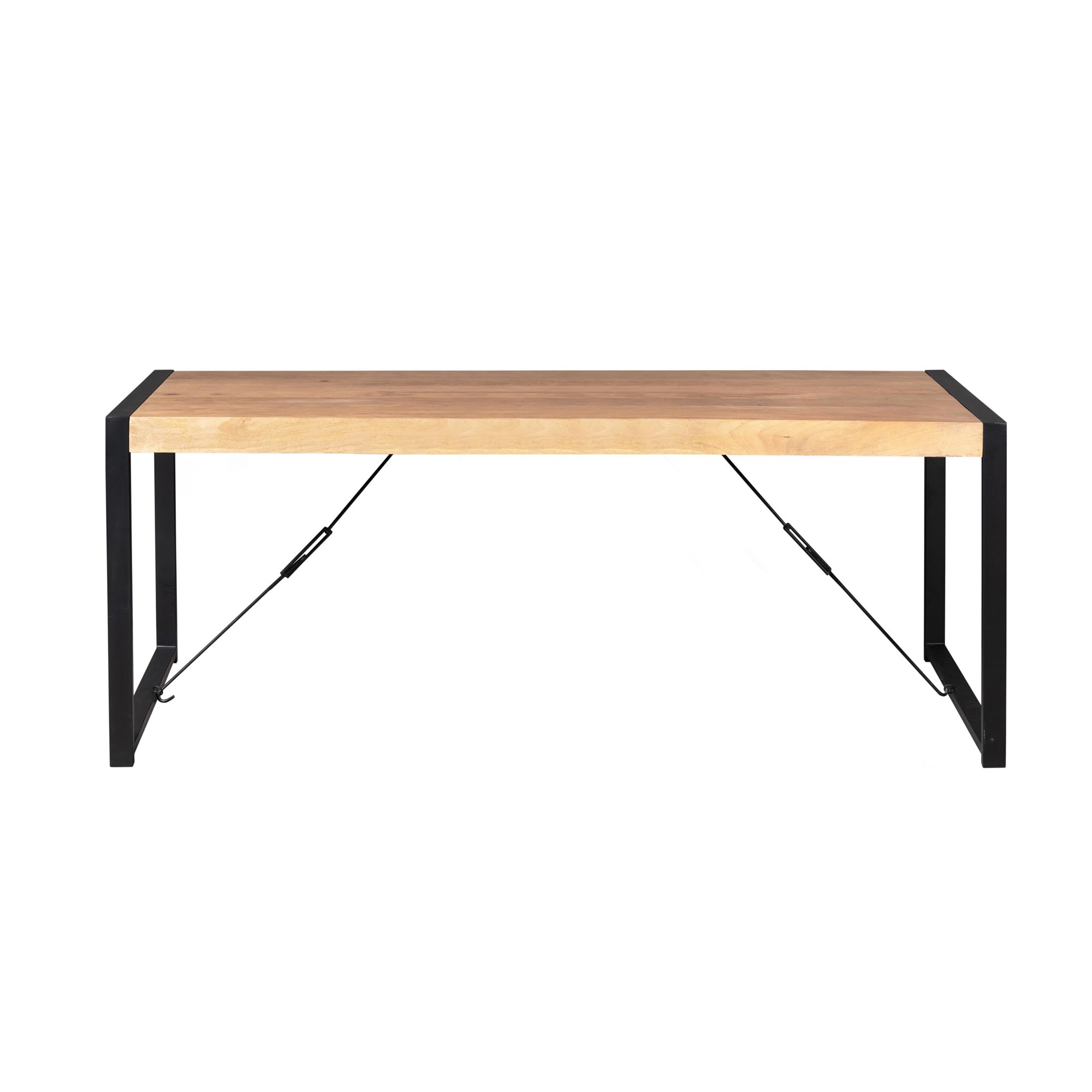 Starfurn Rechthoekige eettafel Britt Naturel Mangohout 200 cm