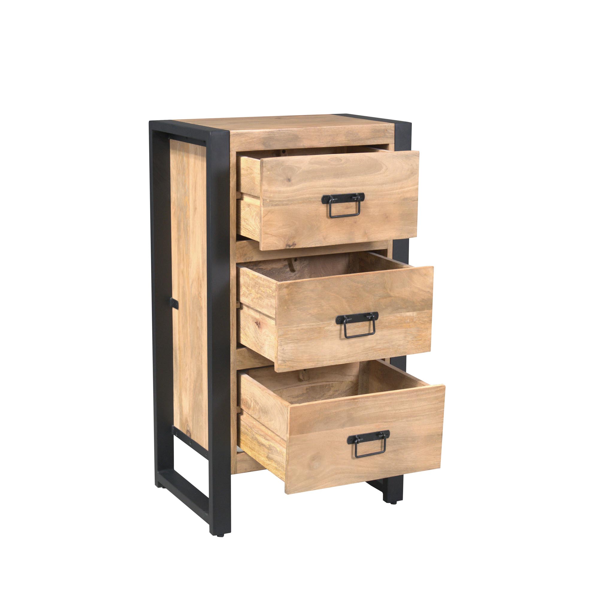 Starfurn Halkast Britt met lades Naturel Mangohout 55 cm
