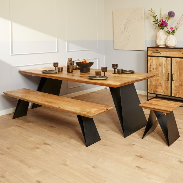 Starfurn Eettafel Extense Naturel Mangohout 240 cm