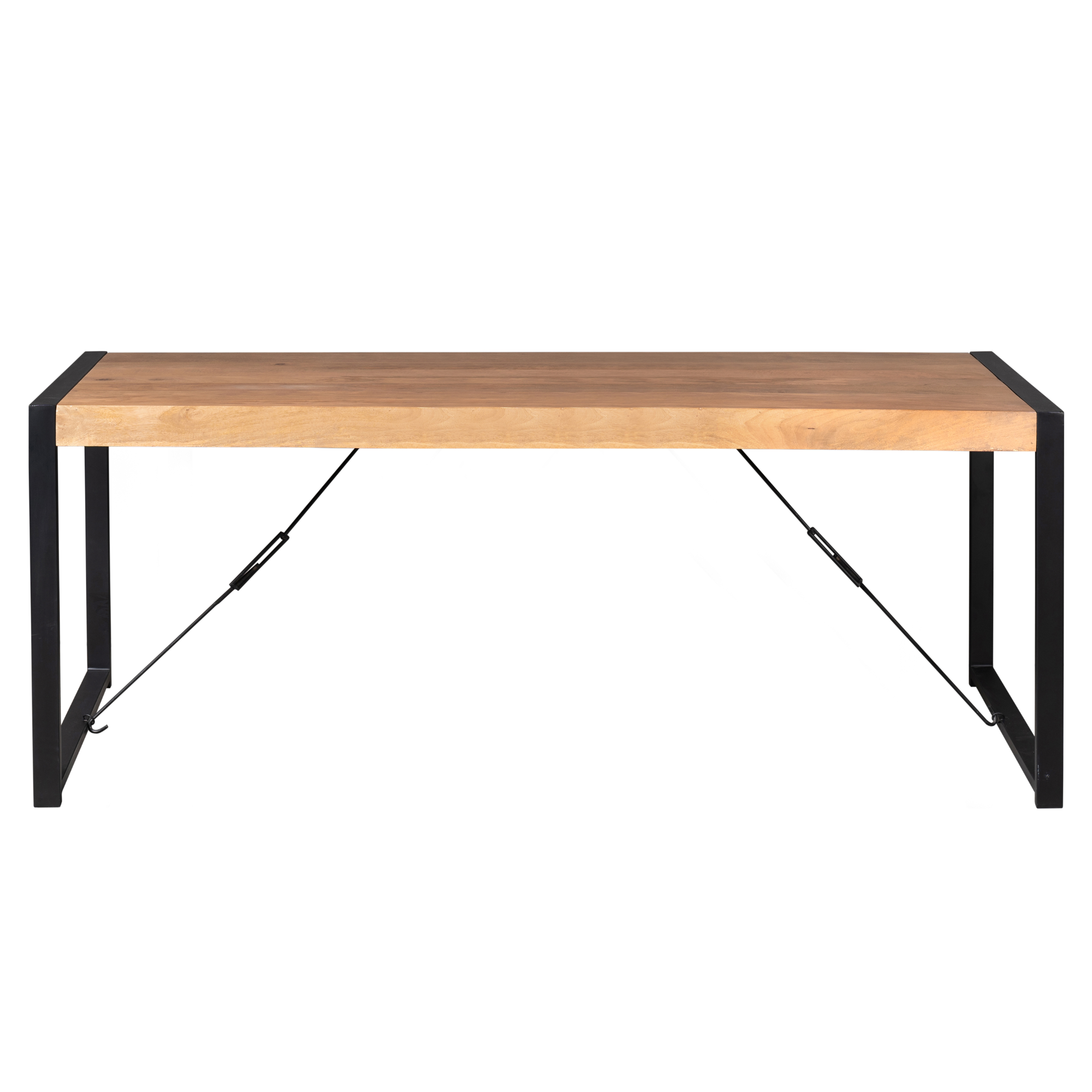 Starfurn Rechthoekige eettafel Boaz Naturel Mangohout 220 cm