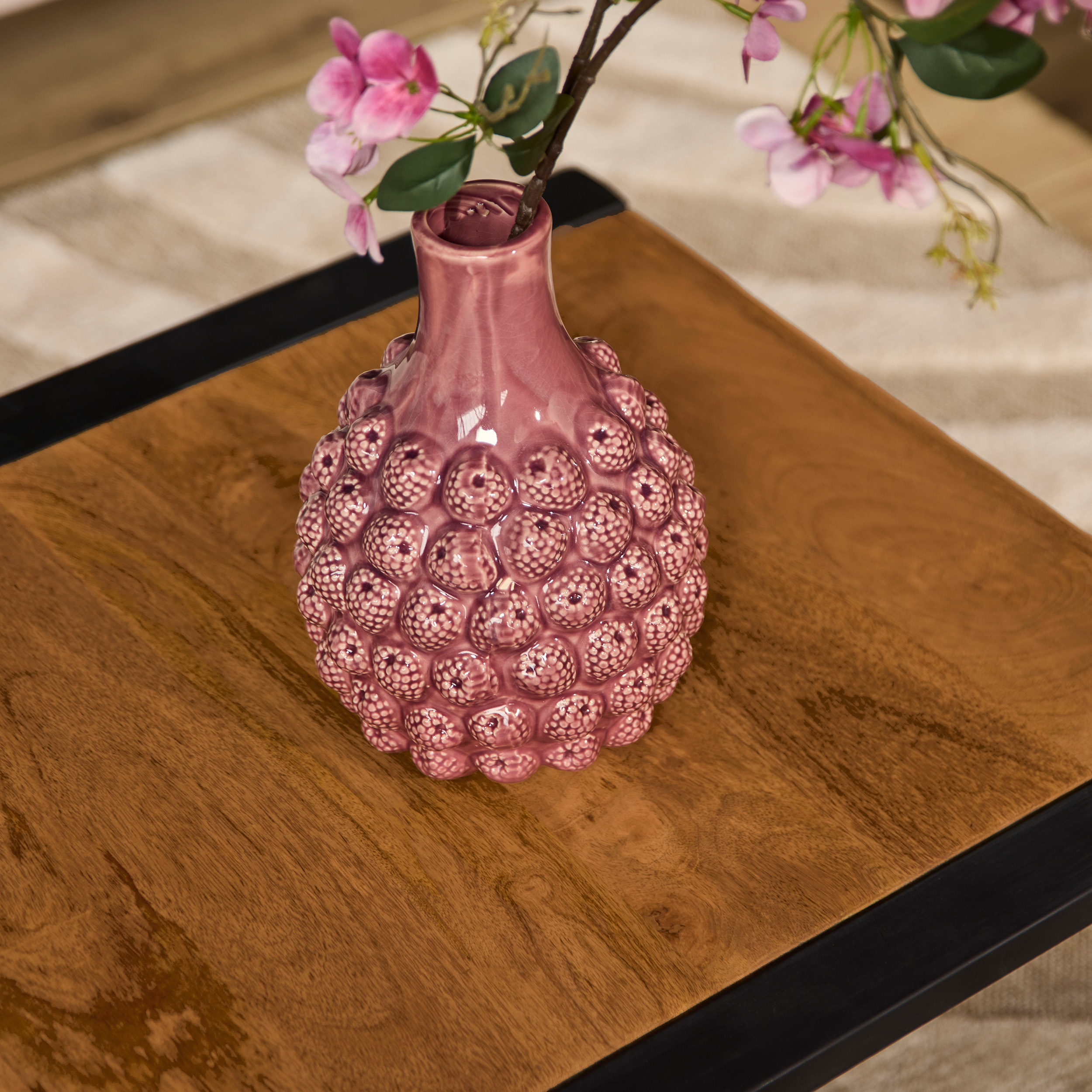 Starfurn Bijzettafel Boaz Naturel Mangohout 60 cm