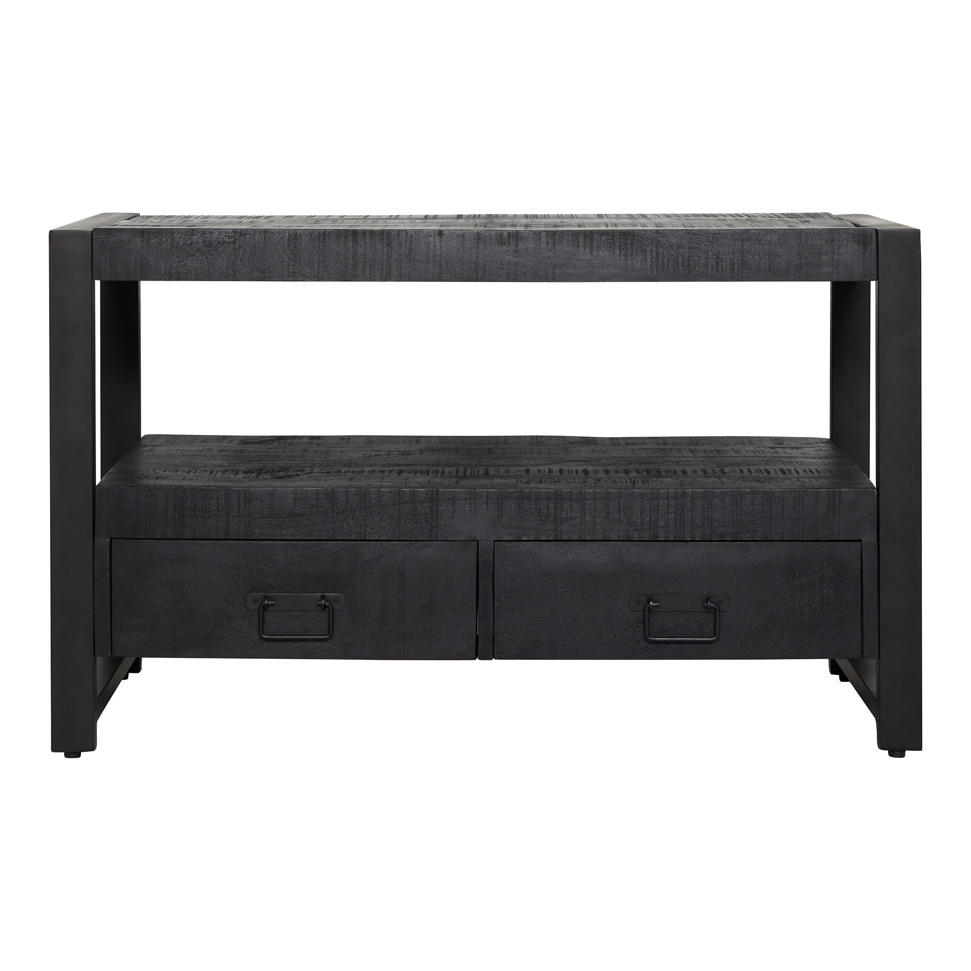 Starfurn Tv meubel Boaz Zwart Mangohout 100 cm