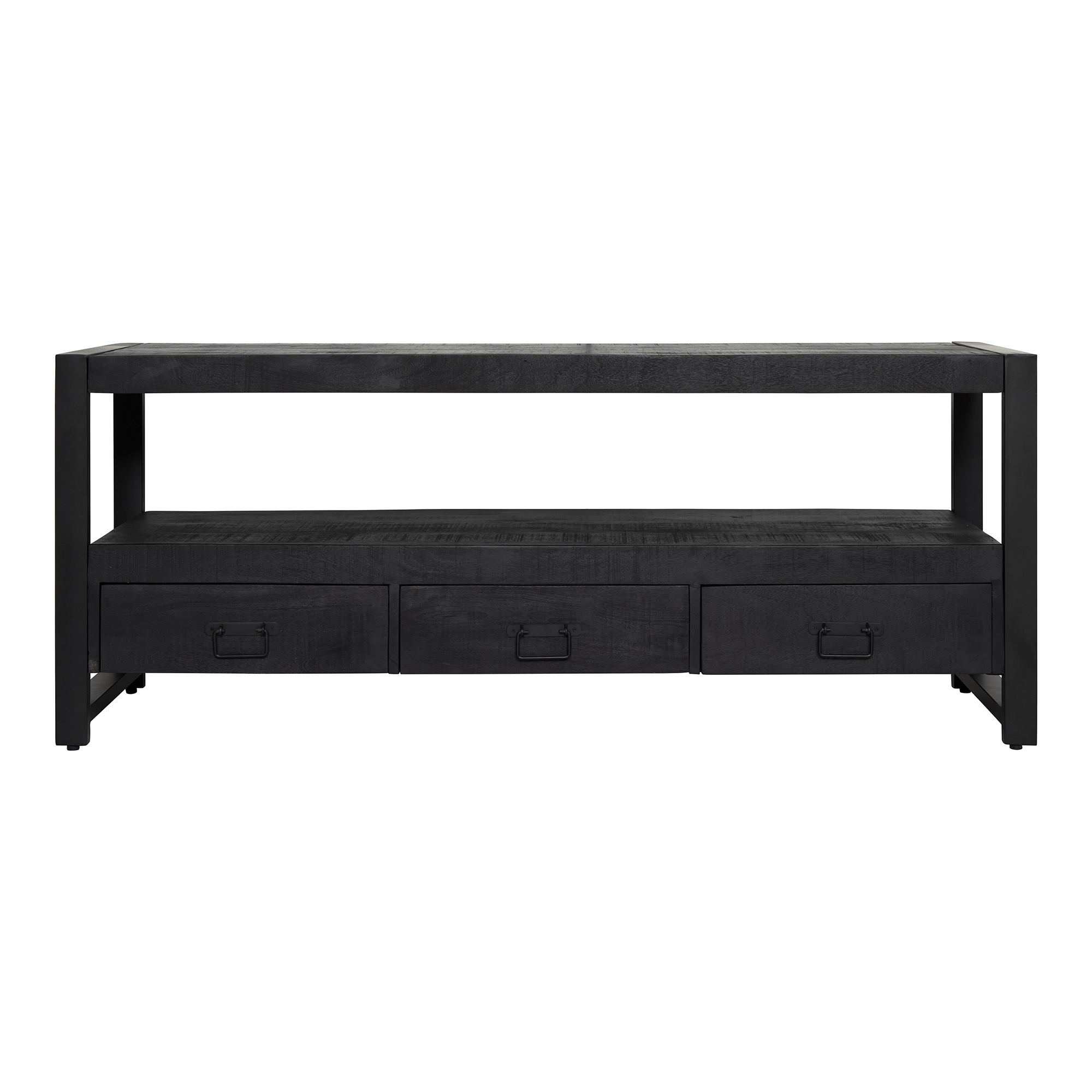 Starfurn Tv meubel Boaz Zwart Mangohout 150 cm