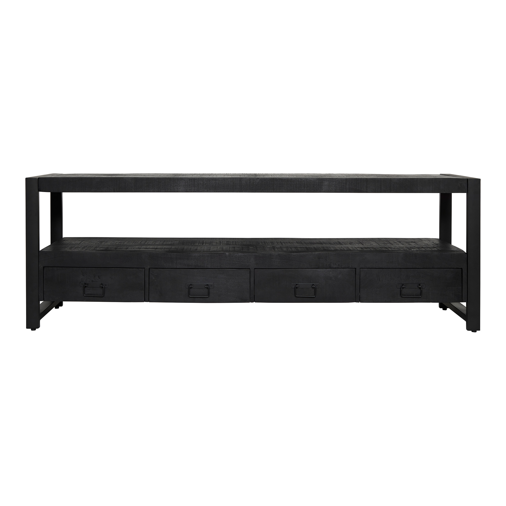Starfurn Tv meubel Boaz Zwart Mangohout 180 cm