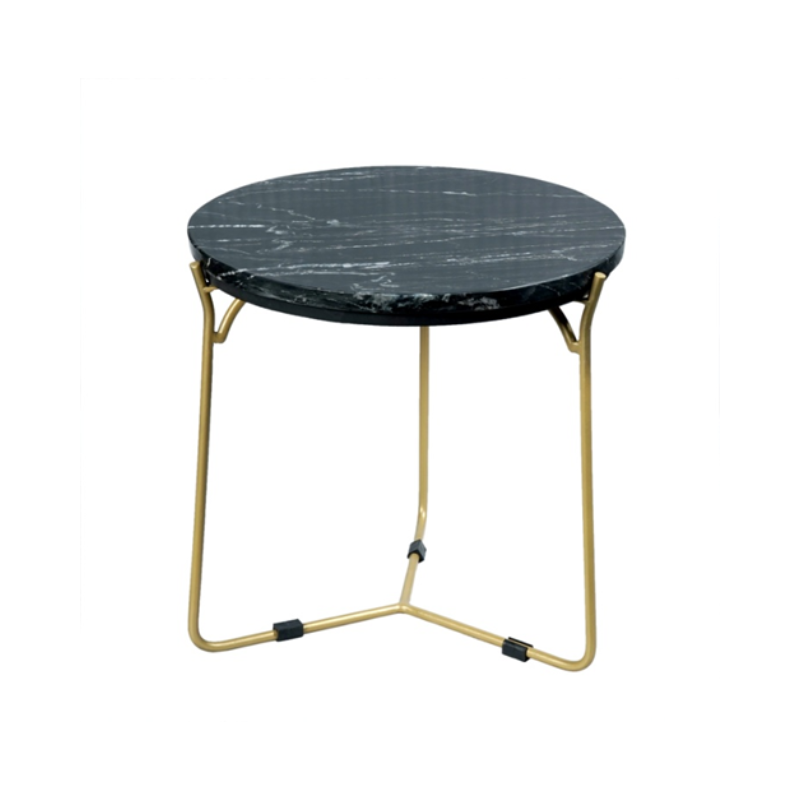 Starfurn Salontafel set Caly Zwart Marmer 45 cm