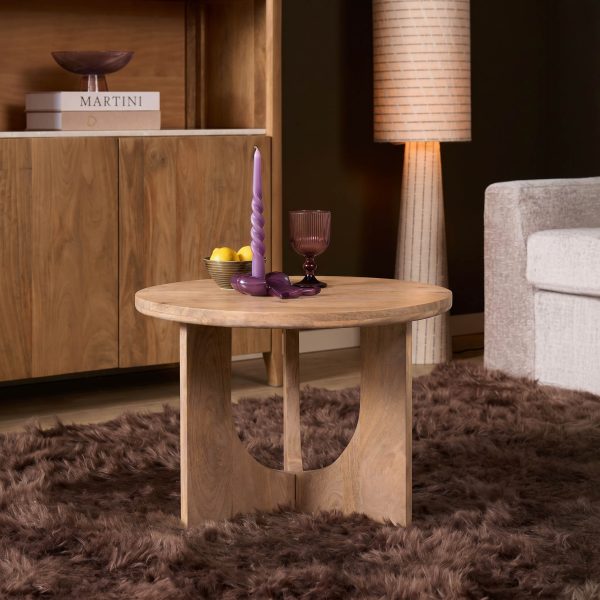 Starfurn Salontafel Guus Naturel Mangohout 60 cm