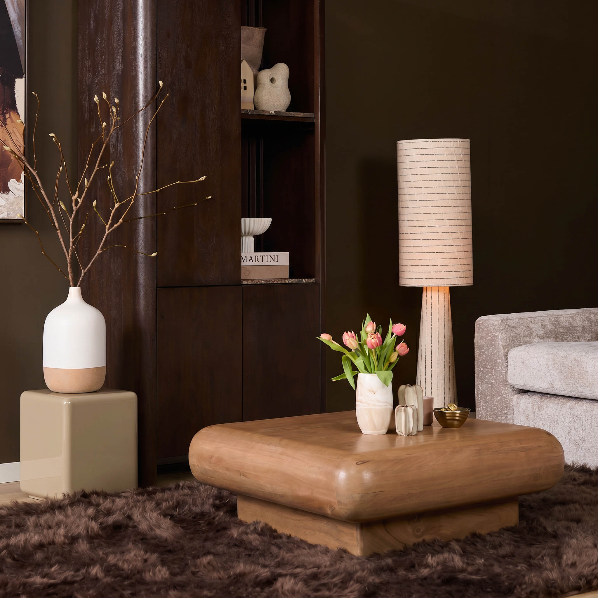 Starfurn Salontafel Fedde Naturel Mangohout 80 cm