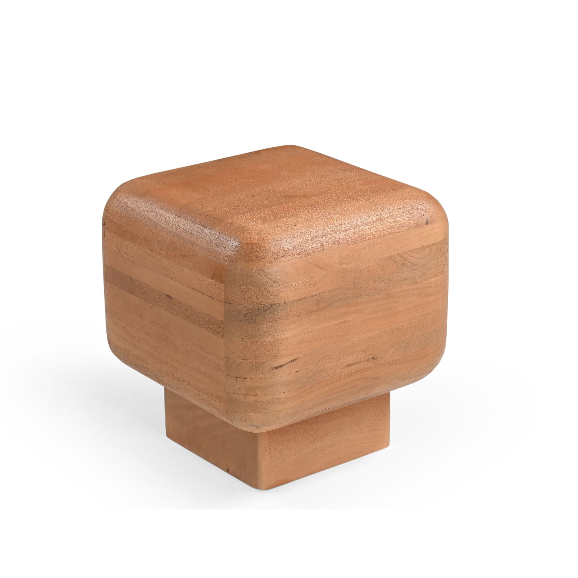 Starfurn Bijzettafel Fedde Naturel Mangohout 45 cm